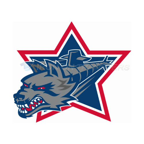 Hartford Wolf Pack Iron-on Stickers (Heat Transfers)NO.9034